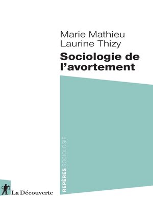 cover image of Sociologie de l'avortement